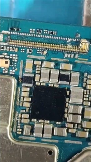 display Connector Change | Smartphone Motherboard Repair 🛠️ #smartphone #repair #displayreplacement