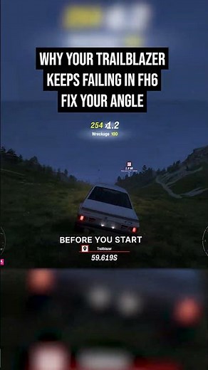 Why Your Trailblazer Keeps Failing In FH6 — Fix Your Angle #ForzaHorizon6 #FH6
