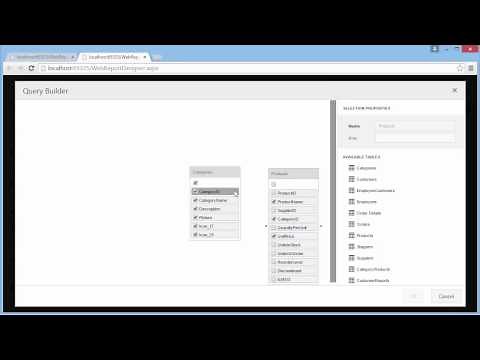 DevExpress ASP.NET Reports: DataSource Wizard