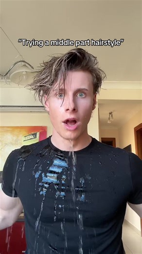 Trying a Middle Part Hairstyle: What Do You Think?