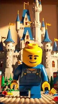 Grand reveal of a huge LEGO set—the moment the last piece is placed