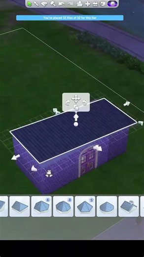 ASMR Sims 4 tiny home speed build for deep relaxation 💖🌙 #sims4 #speedbuild #sleep #asmr #whisper