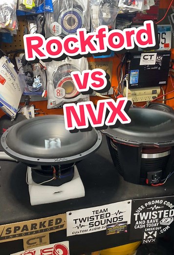 Rockford Fosgate T1 vs NVX YCW 15” Subwoofer Comparison