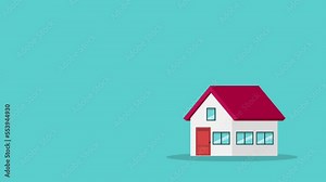 Buy or rent house contract. Real estate document, mortgage documents.