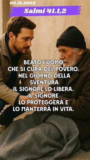 Beato l'uomo che si cura del povero.#jesus #gesù