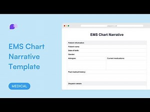 EMS Chart Narrative Template