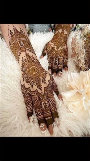 10 bridal mehndi designs for wedding 💍