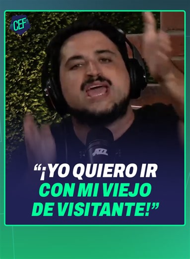 ¿Tienen que volver los visitantes, @jorge albarracín? #CEF