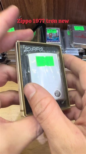 Zippo 1977 Trơn New - Bộ Sưu Tập Vintage
