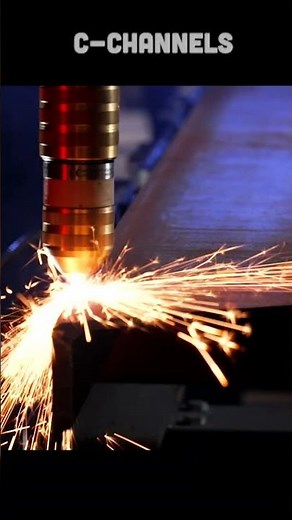 X-Series RoboFAB processing many structural steel shapes!