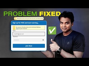 How to Fix ySense Sign up Problem | ysense Survey Tricks | ysense se paise kaise kamaye