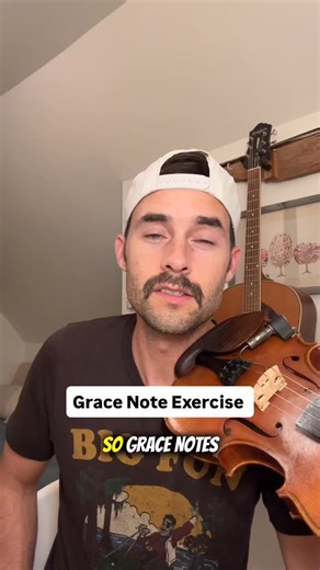 100 reactions · 6 comments | Little exercise to strengthen the grace note! #fiddlelessons #learnfiddle #celticfiddle | The Tune Room - Celtic Fiddle Learning Online | Facebook