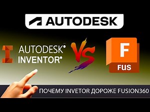 Fusion 360 против Inventor — чем отличаются?