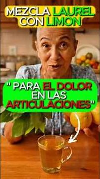 Mix bay leaves with lemon and you'll never suffer from joint pain again.