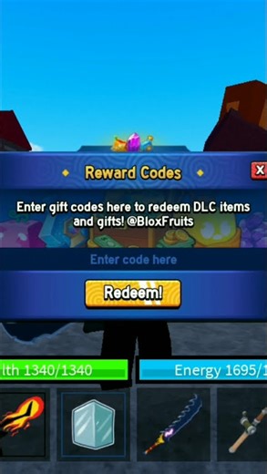 WORKING CODE FOR 2X EXP #SHORTS #2026#BLOX FRUITS CODE