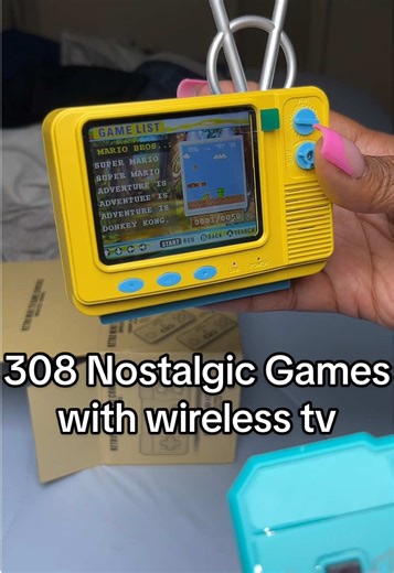 Explore 308 Nostalgic Games on Mini Retro TV