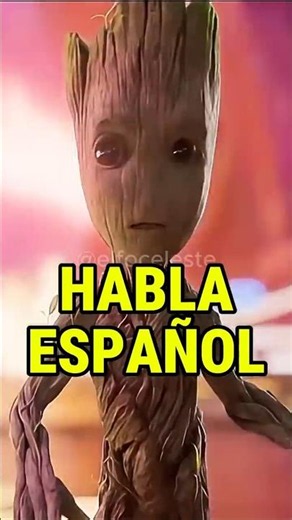 🤯Does Groot speak Spanish? #groot #guardiansofthegalaxy #funfacts
