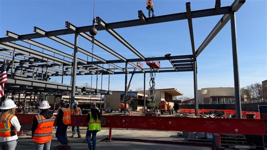 Roseville High continues $40M modernization; new building and pool targeted for 2026 completion