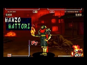 Samurai Shodown IV: Hanzo playthrough lvl-8 【60fps】