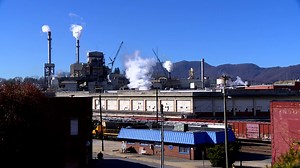 What is white dust from Canton paper mill & why does it keep covering cars and homes?