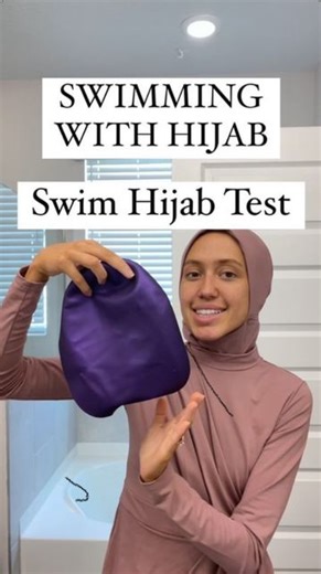 Natasha Zaletel🦋 on Instagram: "Share this with everyone you know! Now while this worked for sure, I’ve YET to find a decent swim hijab that stands the test of aggressive swimming under the water on its own (no swim cap needed underneath) except for @mikaluiseweber hijabs those actually stay on quite well, but I don’t really see myself wearing those with my other burkinis. So if you have any recommendations or other tips to try IM HERE FOR IT PLZ, put them in the comments! This swim cap I got i