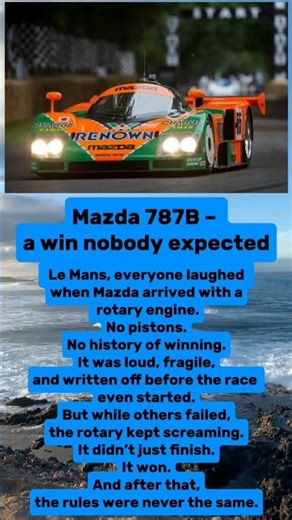 Mazda 787B – the impossible win