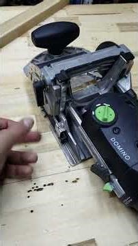 Ajustes y tips para el Festool Domino, pt. 1 - Sombras de madera