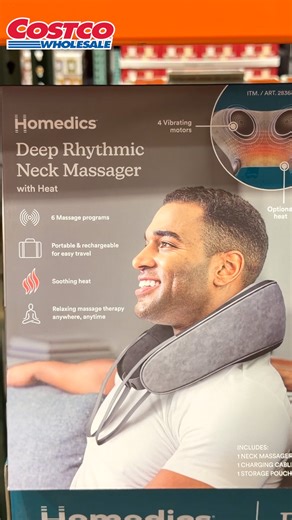 This NEW Neck Massager from Costco is a Game Changer! 💆‍♂️ | The Deal Guy