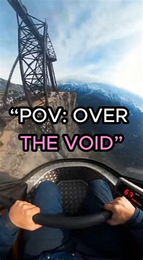 “POV: Extreme Ride Accident — Structural Failure Over the Cliff”