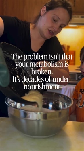 If you’re a woman who feels like you’ve been trying to “figure out your health” for decades, I want you to hear me when I say, you are not alone. Many women have spent the last 20–30 years being told that health meant: eat less fear fat count calories start another diet & after years of that cycle, it’s no wonder so many women feel like their metabolism has stopped cooperating. But the body wasn’t designed to thrive on restriction. It was designed to thrive on nourishment and foundational rhythm