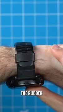 Learning how to saddle stitch and fixing my watch band at the same time