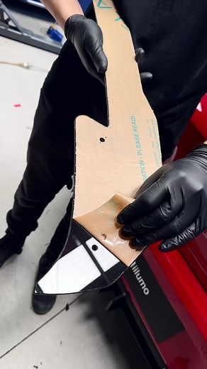 Installing @Flow Designs Australia VW MK8 Golf GTI rear spoiler extension #vwgolf #golfgti #fyp #vw #installation