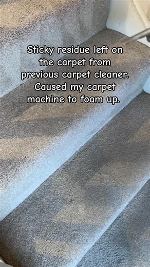 6.7K views · 75 reactions | Sticky residue left on these carpets from the previous carpet cleaner. It caused my carpet machine to keep on foaming up. Squeak and Bubbles 﫧 Leeds based domestic and commercial office carpet cleaning services since 2008. #squeakandbubblesleeds #leedscarpetcleaners | Squeak and Bubbles Carpet Cleaners Leeds | Facebook