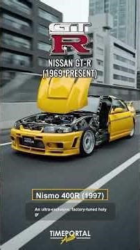 Evolution Car Nissan GTR