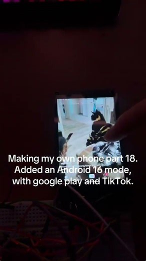 Making my own phone android support now #fyp #viral #DIY #Tech #arduino