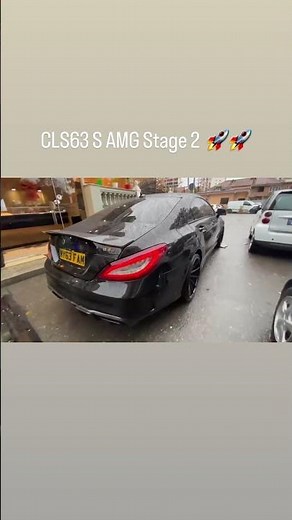 Mercedes-AMG CLS63 S Stage 2 – Brutal V8 Biturbo Acceleration! 🔥🚀