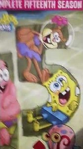 brand new DVD unboxing of Nickelodeon SpongeBob SquarePants season 15 2025 DVD 📀