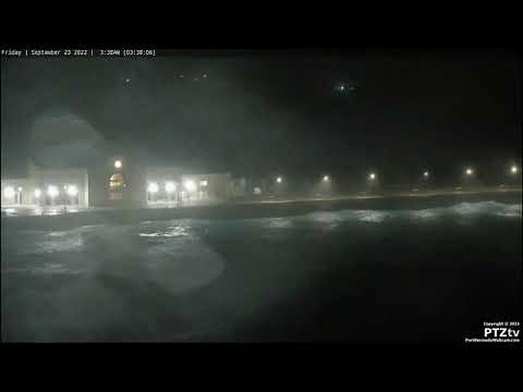 Hurricane Fiona Slams Dockyard Bermuda - Friday 9/23/2022