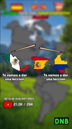 Países que tienen más población hispanohablante que España #geografia #mapping