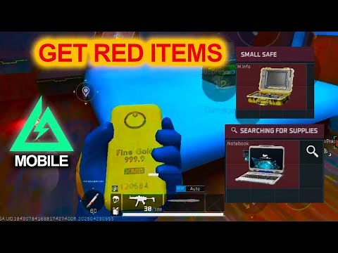 All *RED* item spawn location in Zero dam Delta force mobile Operation Mode