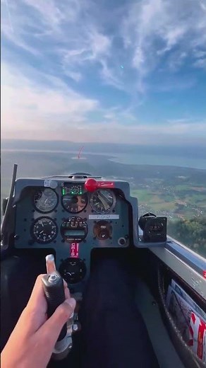 Pegase Glider Winch Launch and Flight | Beautiful Soaring Over Hills