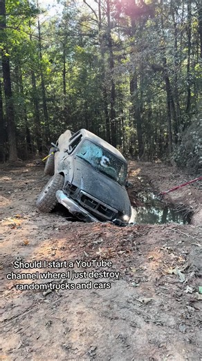 Should I Start a YouTube Channel Destroying Trucks and Cars?