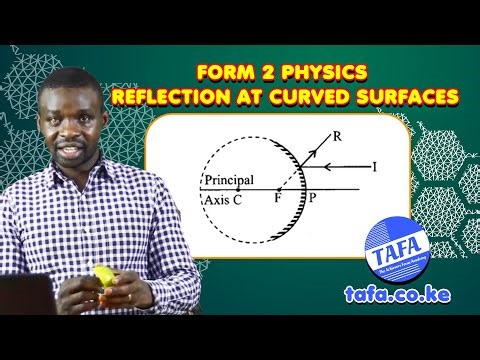 FORM 2 PHYSICS - CHAPTER 5 - REFLECTION AT CURVED SURFACES - THE ACHIEVERS FOCUS ACADEMY (TAFA)