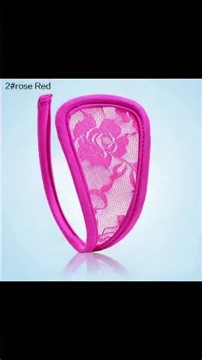 Women Sexy C string open Bleack ThongUnderwear Panties Sleepwear part5 #fashionindustry