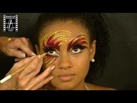 Makeup Tutorial : Carnaval Makeup 2 | Make-Up Atelier Paris