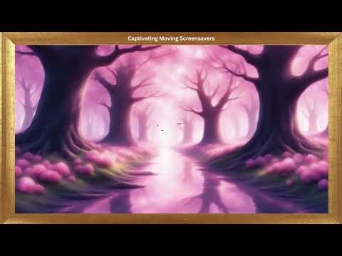 Ethereal Woodland Journey | 4K Animated Screensaver | Serene Frame TV Art