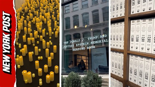 Epstein files exhibition opens in New York
