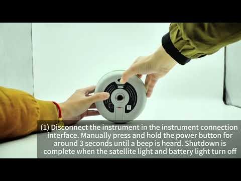 Alpha 5i tutorial video series--Turn off the device