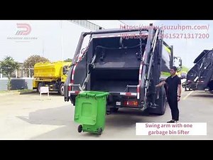Brand NEW ISUZU Compressed Garbage Truck for Waste Collection and Disposal