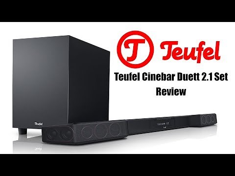 Teufel Soundbar Cinebar Duett 2.1 Set | Review